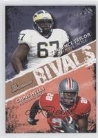 Terrance Taylor, Chris Wells #/99