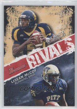 2009 Bowman Draft Picks - Rivals #R2 - Pat White, LeSean McCoy