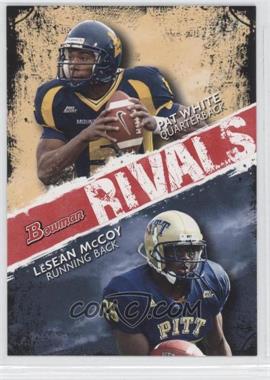 2009 Bowman Draft Picks - Rivals #R2 - Pat White, LeSean McCoy