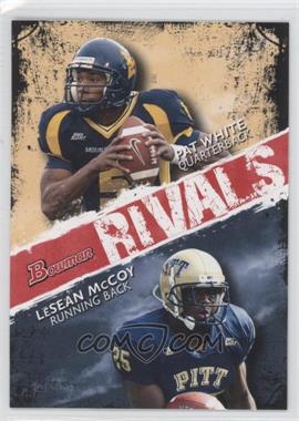 2009 Bowman Draft Picks - Rivals #R2 - Pat White, LeSean McCoy