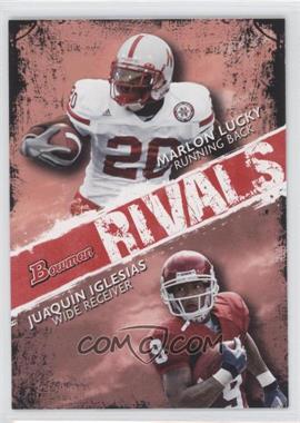 2009 Bowman Draft Picks - Rivals #R9 - Marlon Lucky, Juaquin Iglesias