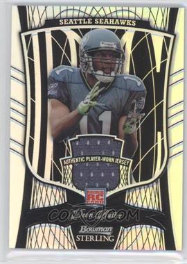 2009 Bowman Sterling - [Base] - Black Refractor #153 - Memorabilia - Deon Butler /50