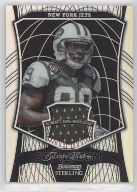 2009 Bowman Sterling - [Base] - Black Refractor #64 - Jerricho Cotchery /50 [Good to VG‑EX]