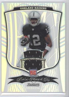 2009 Bowman Sterling - [Base] - Refractor #156.1 - Memorabilia - Darrius Heyward-Bey /199