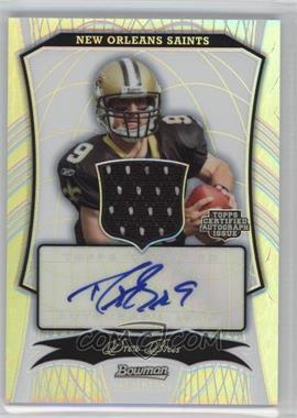 2009 Bowman Sterling - [Base] - Refractor #192 - Jersey Autograph - Drew Brees /25