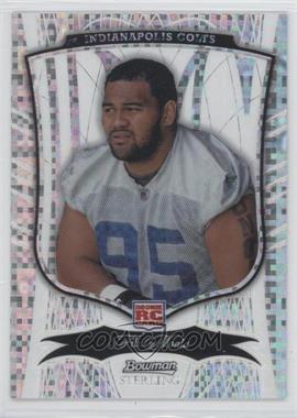 2009 Bowman Sterling - [Base] - X-Fractor #21 - Fili Moala /100