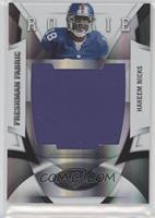 Freshman Fabric - Hakeem Nicks #/100