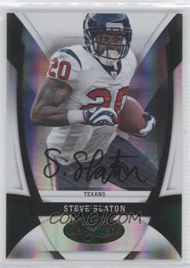 2009 Certified - [Base] - Mirror Emerald Signatures #52 - Steve Slaton /5