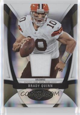 2009 Certified - [Base] - Mirror Gold Materials Prime #30 - Brady Quinn /50