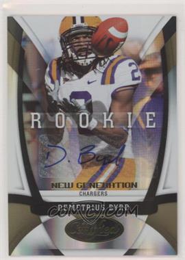 2009 Certified - [Base] - Mirror Gold Signatures #152 - New Generation - Demetrius Byrd /25