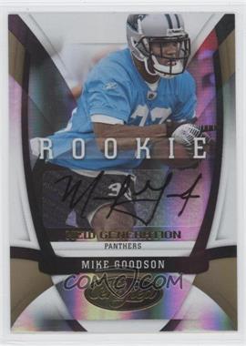 2009 Certified - [Base] - Mirror Gold Signatures #180 - New Generation - Mike Goodson /25