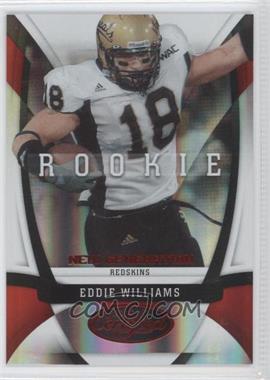 2009 Certified - [Base] - Mirror Red #155 - New Generation - Eddie Williams /250