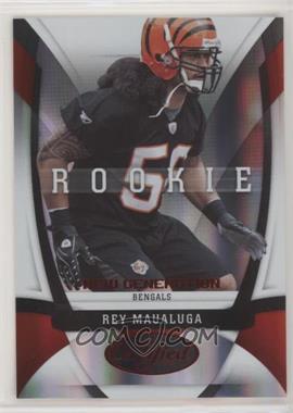 2009 Certified - [Base] - Mirror Red #189 - New Generation - Rey Maualuga /250 [EX to NM]