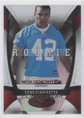 2009 Certified - [Base] - Mirror Red #197 - New Generation - Tony Fiammetta /250