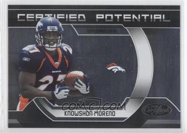 2009 Certified - Certified Potential #26 - Knowshon Moreno /1000