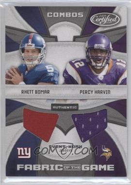 2009 Certified - Fabric of the Game Combos #13 - Percy Harvin, Rhett Bomar /100