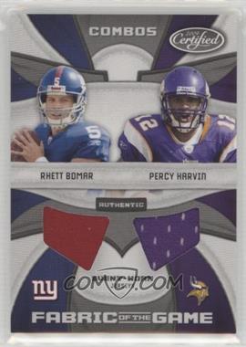 2009 Certified - Fabric of the Game Combos #13 - Percy Harvin, Rhett Bomar /100