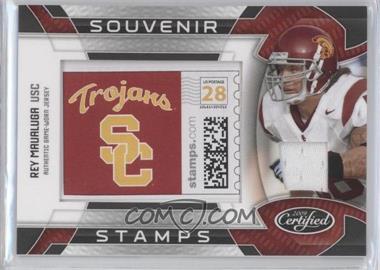 2009 Certified - Souvenir Stamps College - Materials #16 - Rey Maualuga /99