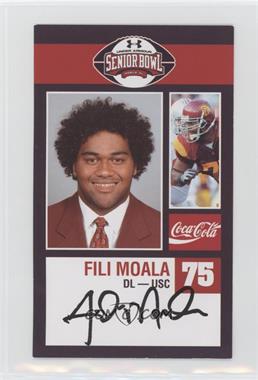2009 Coca-Cola Under Armour Senior Bowl - [Base] #_FIMO - Fili Moala [EX to NM]