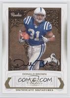 Donald Brown #/250