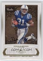 Donald Brown #/250