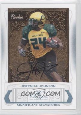 2009 Donruss Classics - [Base] - Significant Signatures Platinum #202 - Jeremiah Johnson /25