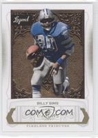 Billy Sims #/50