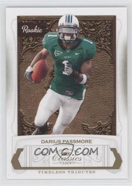 2009 Donruss Classics - [Base] - Timeless Tributes Gold #178 - Darius Passmore /50