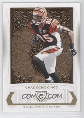 2009 Donruss Classics - [Base] - Timeless Tributes Gold #21 - Chad Ocho Cinco /50