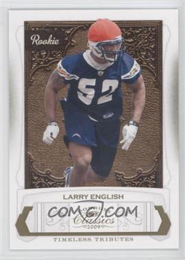 2009 Donruss Classics - [Base] - Timeless Tributes Gold #214 - Larry English /50