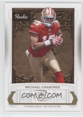 2009 Donruss Classics - [Base] - Timeless Tributes Gold #221 - Michael Crabtree /50