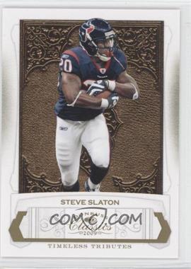 2009 Donruss Classics - [Base] - Timeless Tributes Gold #41 - Steve Slaton /50