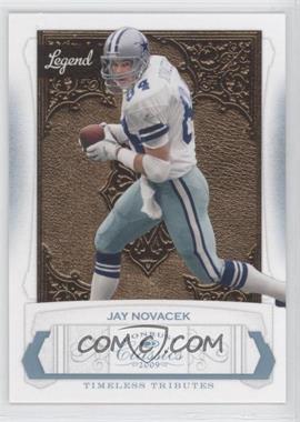 2009 Donruss Classics - [Base] - Timeless Tributes Platinum #122 - Jay Novacek /25