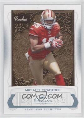 2009 Donruss Classics - [Base] - Timeless Tributes Platinum #221 - Michael Crabtree /25