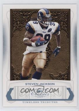 2009 Donruss Classics - [Base] - Timeless Tributes Platinum #89 - Steven Jackson /25