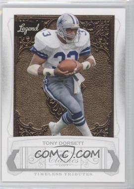 2009 Donruss Classics - [Base] - Timeless Tributes Silver #146 - Tony Dorsett /100