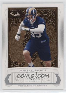 2009 Donruss Classics - [Base] - Timeless Tributes Silver #197 - James Laurinaitis /100