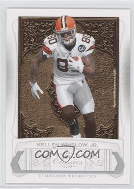 2009 Donruss Classics - [Base] - Timeless Tributes Silver #26 - Kellen Winslow Jr. /100