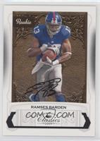 Ramses Barden #/299