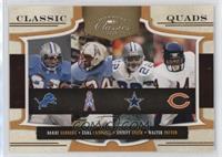 Barry Sanders, Earl Campbell, Emmitt Smith, Walter Payton