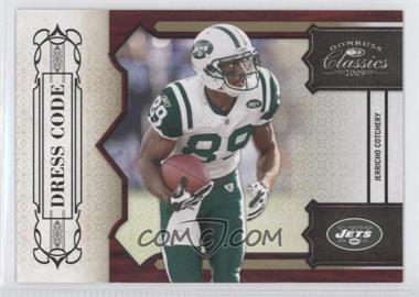 2009 Donruss Classics - Dress Code - Gold #8 - Jerricho Cotchery /100