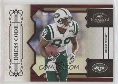 2009 Donruss Classics - Dress Code - Gold #8 - Jerricho Cotchery /100