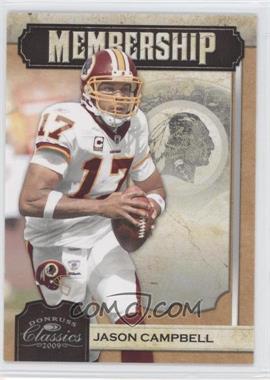 2009 Donruss Classics - Membership - Silver #12 - Jason Campbell /250