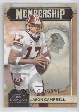 2009 Donruss Classics - Membership - Silver #12 - Jason Campbell /250