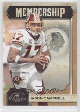 2009 Donruss Classics - Membership - Silver #12 - Jason Campbell /250