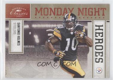 2009 Donruss Classics - Monday Night Heroes - Gold #8 - Santonio Holmes /100