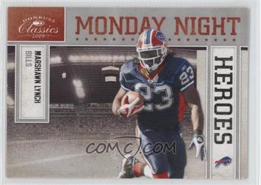 2009 Donruss Classics - Monday Night Heroes - Silver #21 - Marshawn Lynch /250