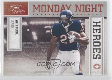 2009 Donruss Classics - Monday Night Heroes - Silver #30 - Matt Forte /250