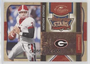 2009 Donruss Classics - Saturday Stars - Gold #24 - Matthew Stafford /100