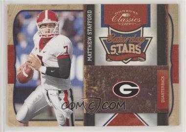 2009 Donruss Classics - Saturday Stars - Silver #24 - Matthew Stafford /250